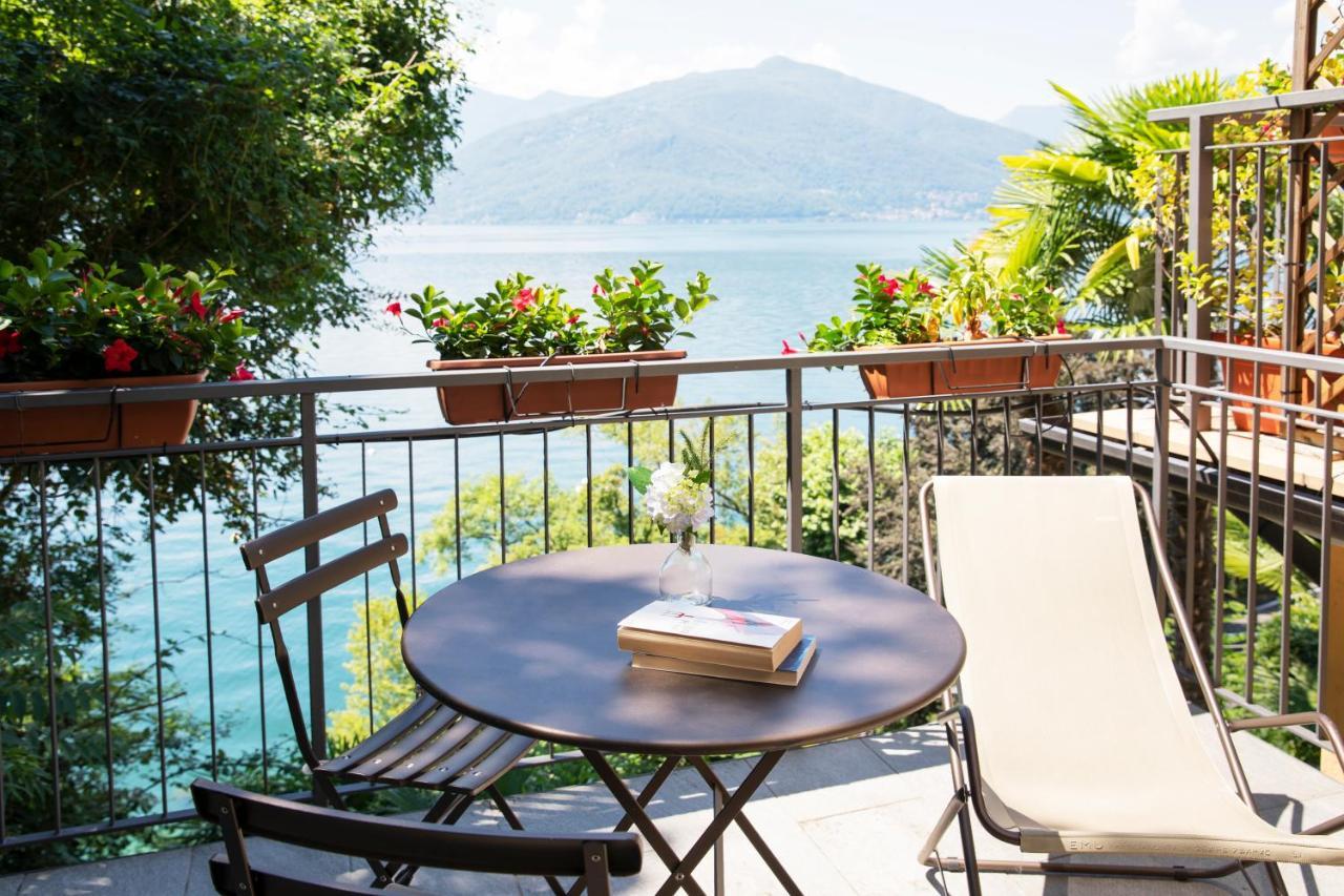 Charming Moment Di Villa Porta - Residenza Leonardo Луино Экстерьер фото